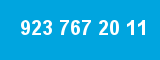 923 767 20 11